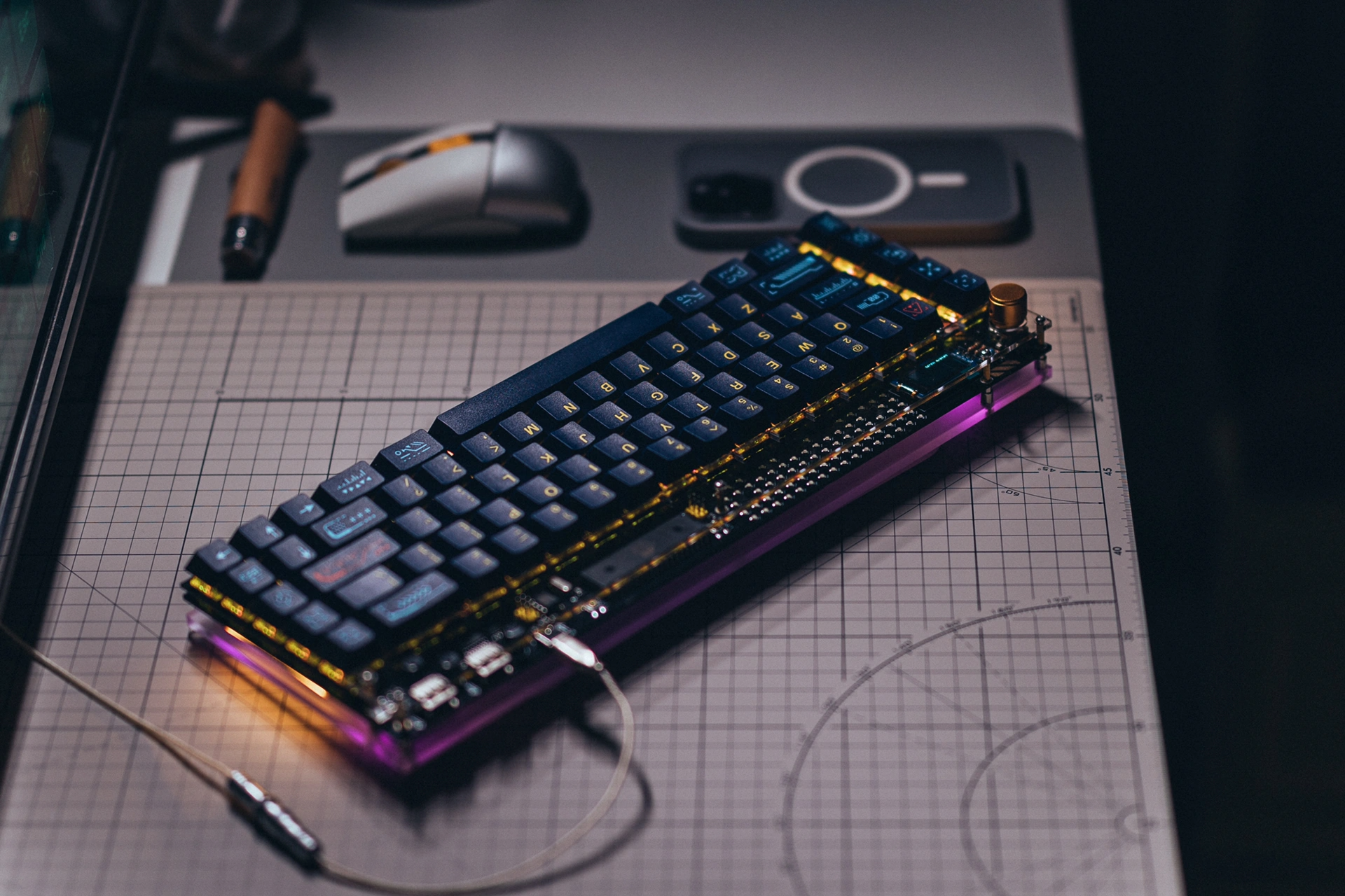 Lelelab Y2K 76 自作キーボードキット